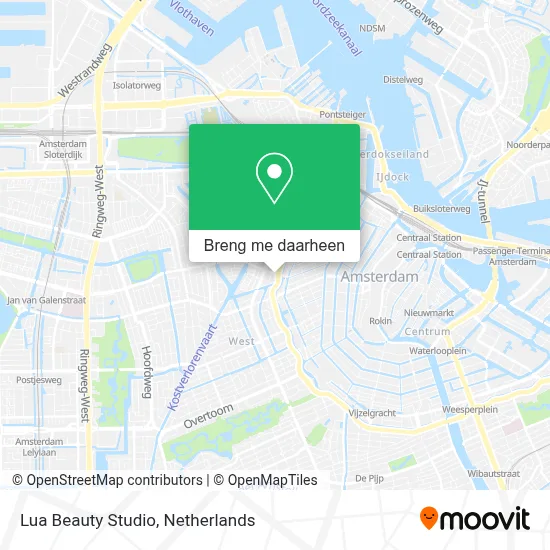 Lua Beauty Studio kaart