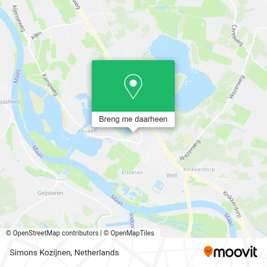 Simons Kozijnen kaart