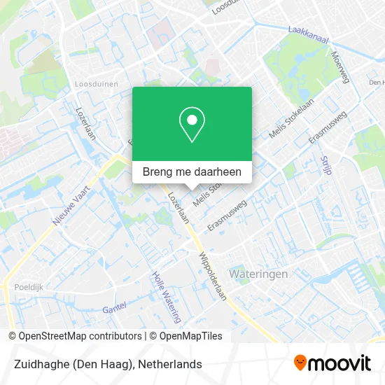 Zuidhaghe (Den Haag) kaart