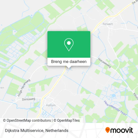 Dijkstra Multiservice kaart