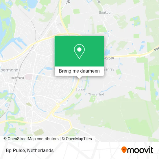 Bp Pulse kaart