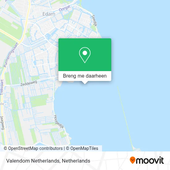 Valendom Netherlands kaart