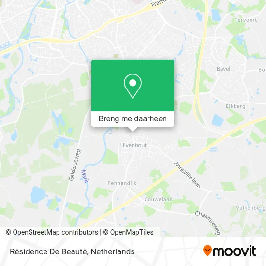 Résidence De Beauté kaart