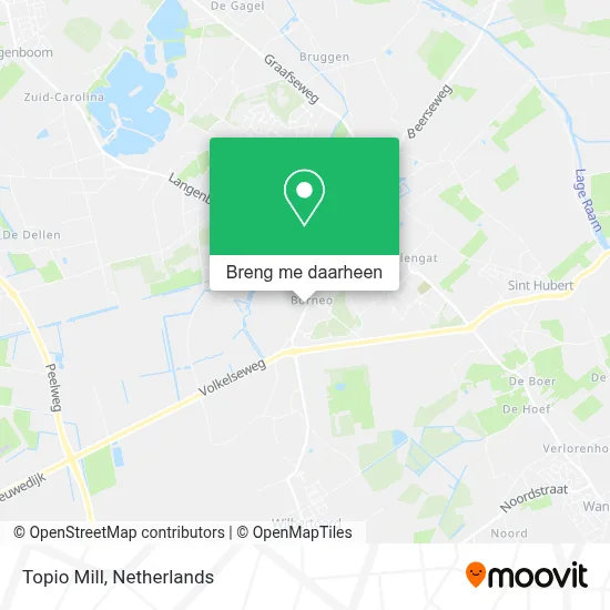 Topio Mill kaart