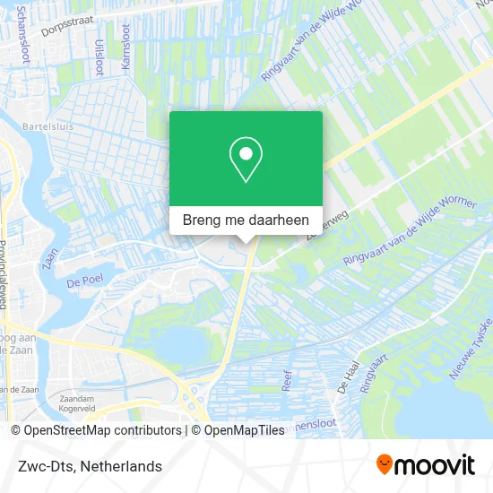 Zwc-Dts kaart