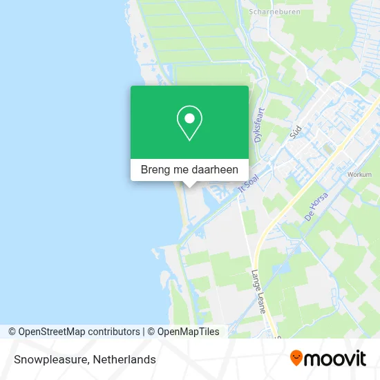 Snowpleasure kaart
