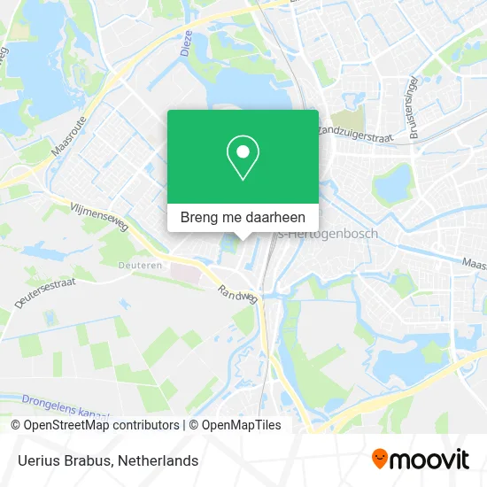 Uerius Brabus kaart