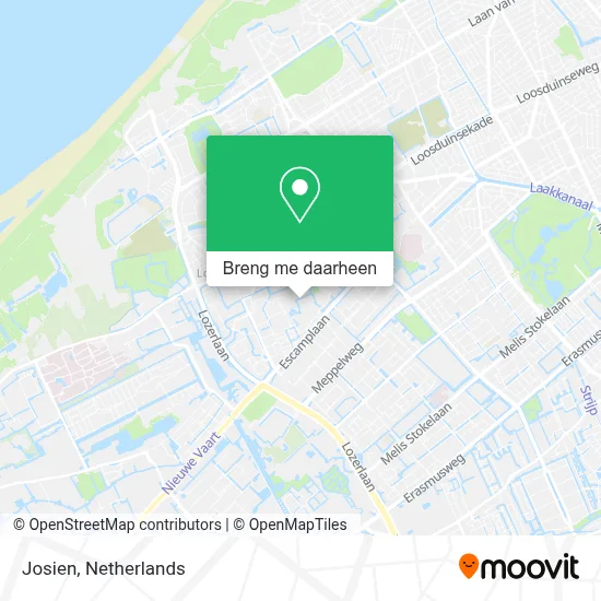 Josien kaart