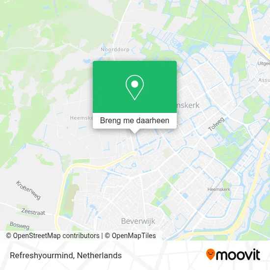 Refreshyourmind kaart