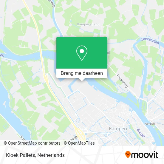 Kloek Pallets kaart