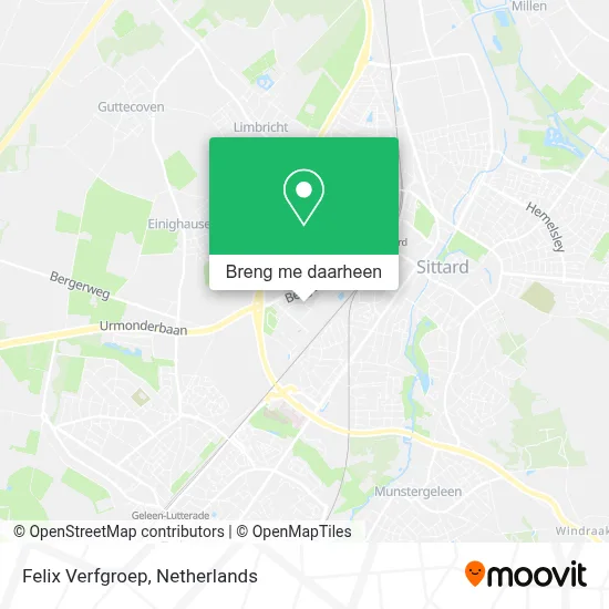 Felix Verfgroep kaart