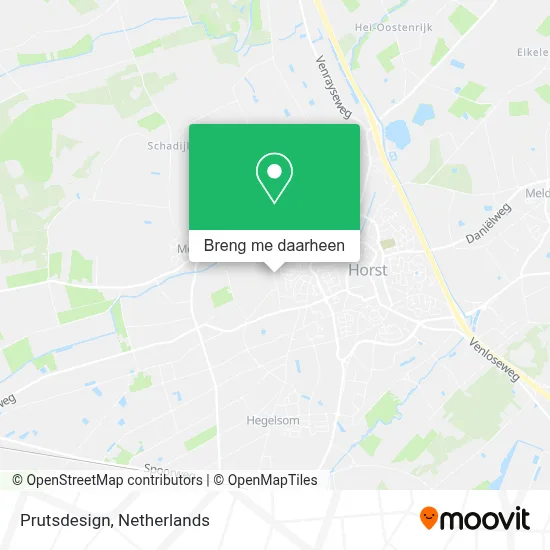Prutsdesign kaart