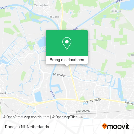 Doosjes.Nl kaart