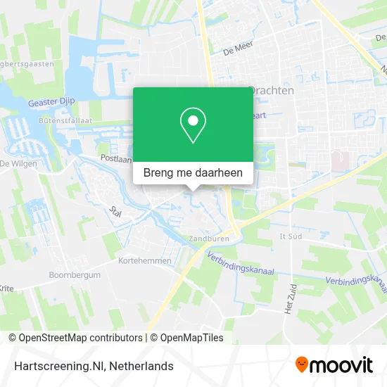 Hartscreening.Nl kaart