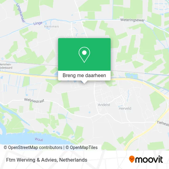 Ftm Werving & Advies kaart