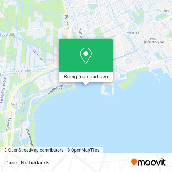 Geen kaart