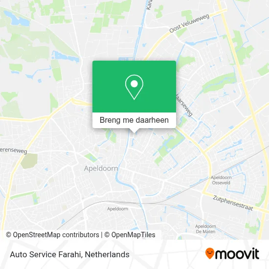 Auto Service Farahi kaart