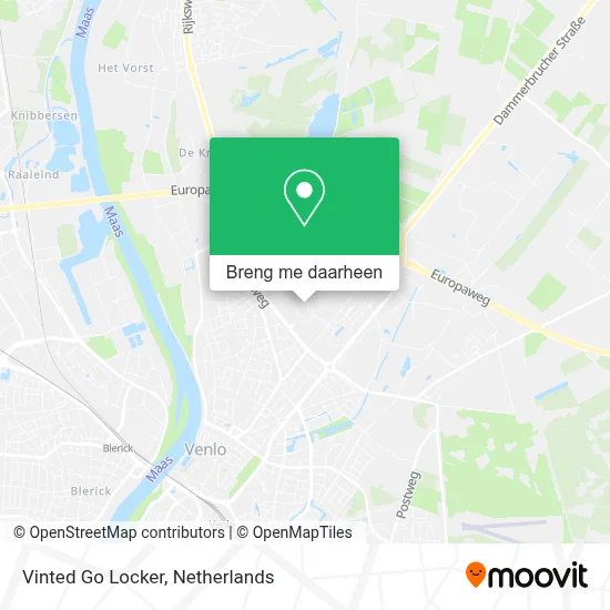 Vinted Go Locker kaart