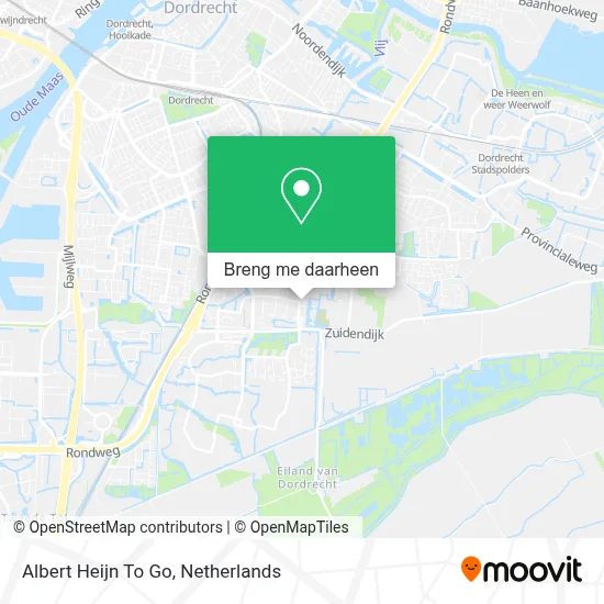 Albert Heijn To Go kaart