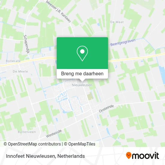 Innofeet Nieuwleusen kaart