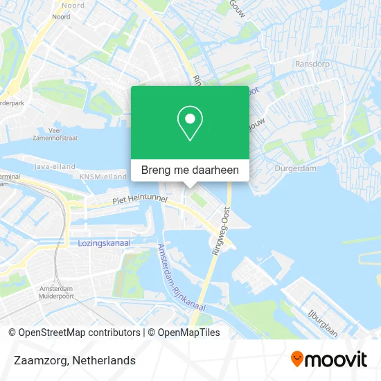 Zaamzorg kaart
