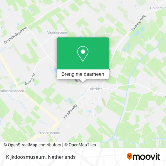 Kijkdoosmuseum kaart