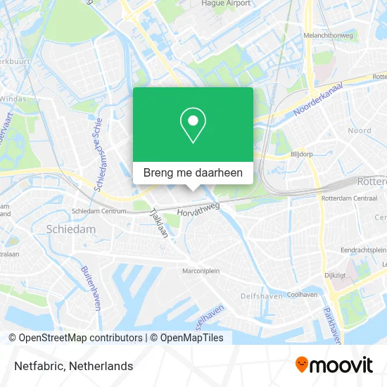 Netfabric kaart