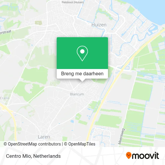 Centro Mio kaart