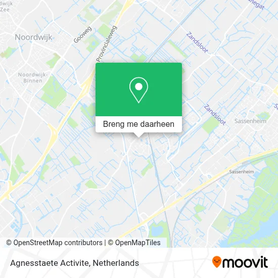 Agnesstaete Activite kaart