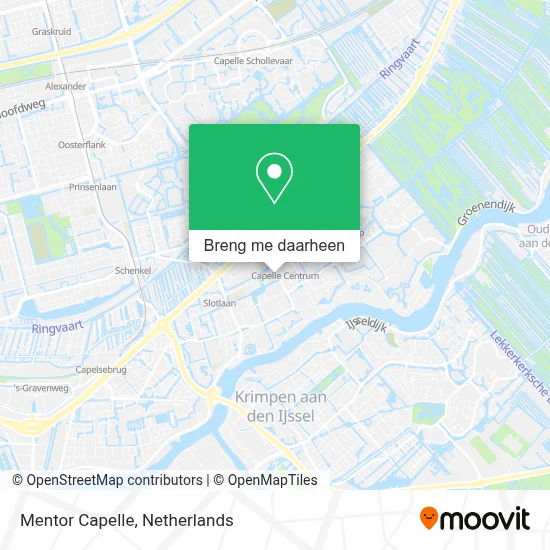 Mentor Capelle kaart