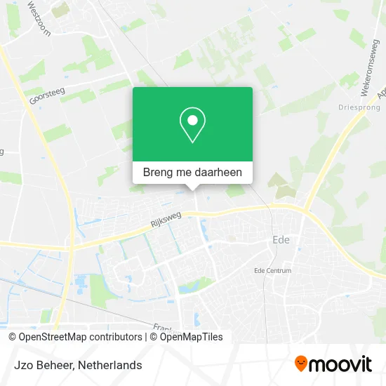 Jzo Beheer kaart