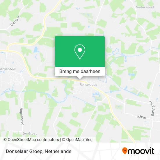 Donselaar Groep kaart