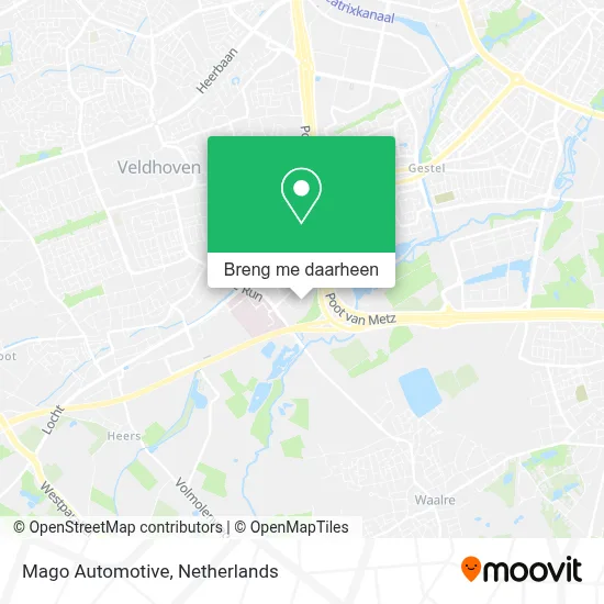 Mago Automotive kaart