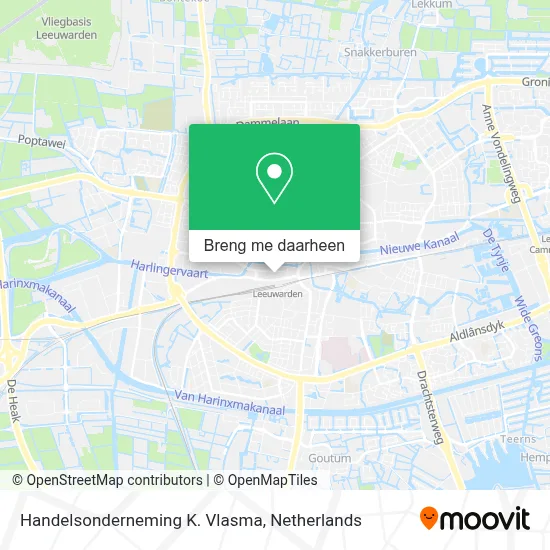 Handelsonderneming K. Vlasma kaart