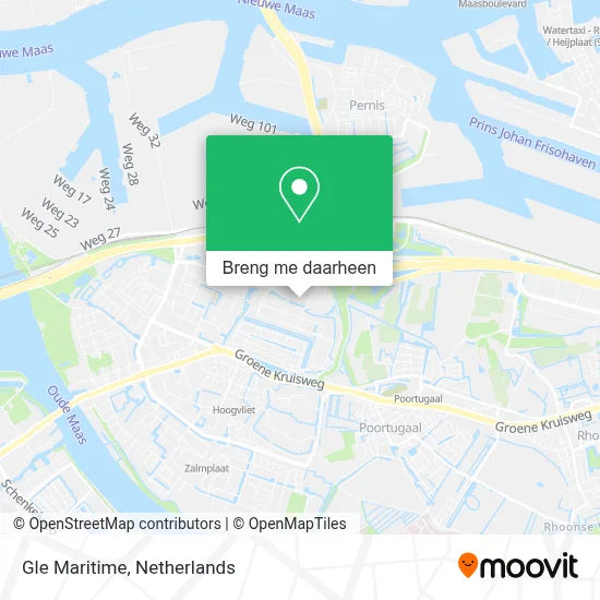 Gle Maritime kaart