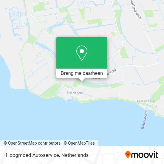 Hoogmoed Autoservice kaart