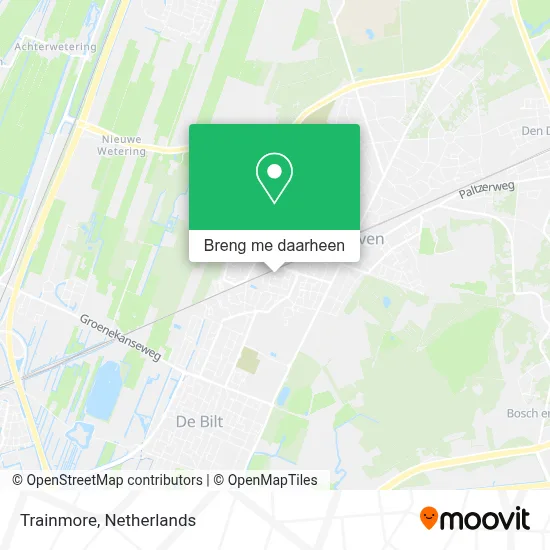 Trainmore kaart