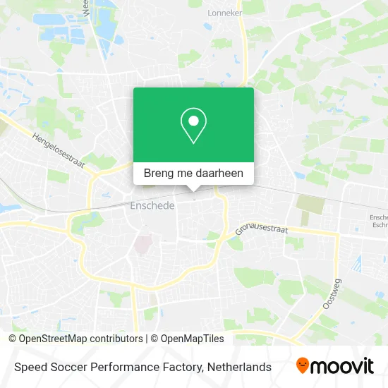 Speed Soccer Performance Factory kaart