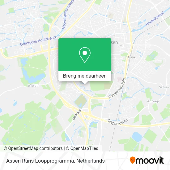 Assen Runs Loopprogramma kaart