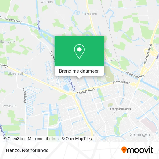Hanze kaart