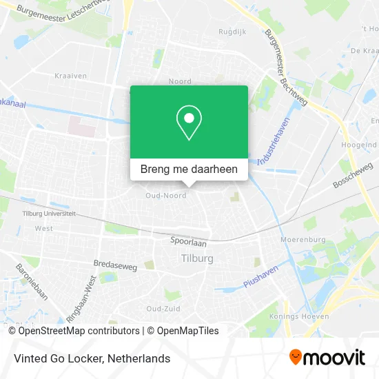 Vinted Go Locker kaart