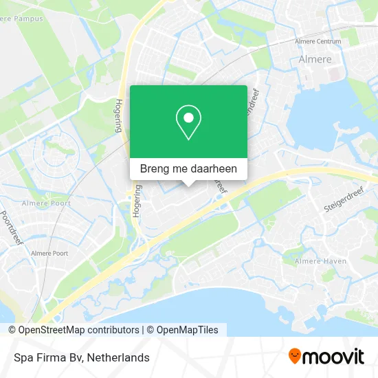 Spa Firma Bv kaart