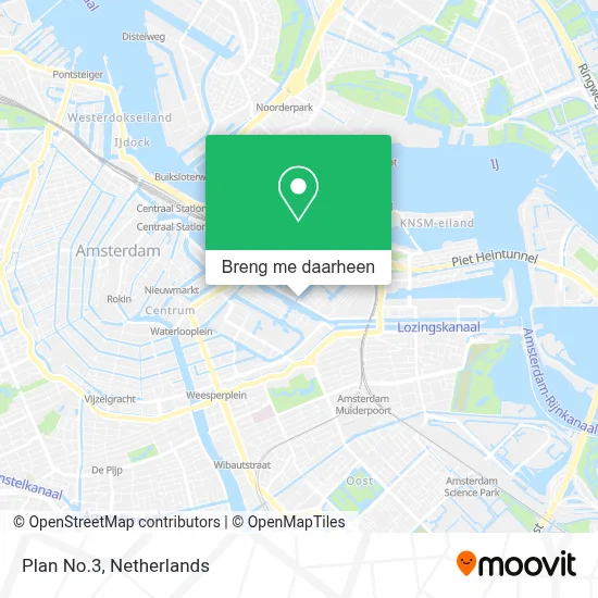 Plan No.3 kaart