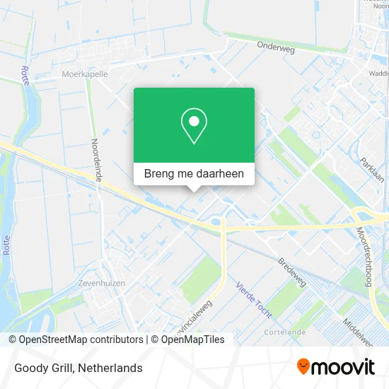 Goody Grill kaart