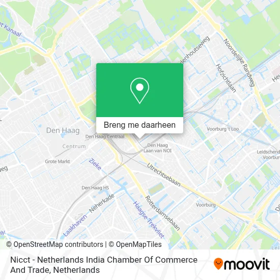Nicct - Netherlands India Chamber Of Commerce And Trade kaart