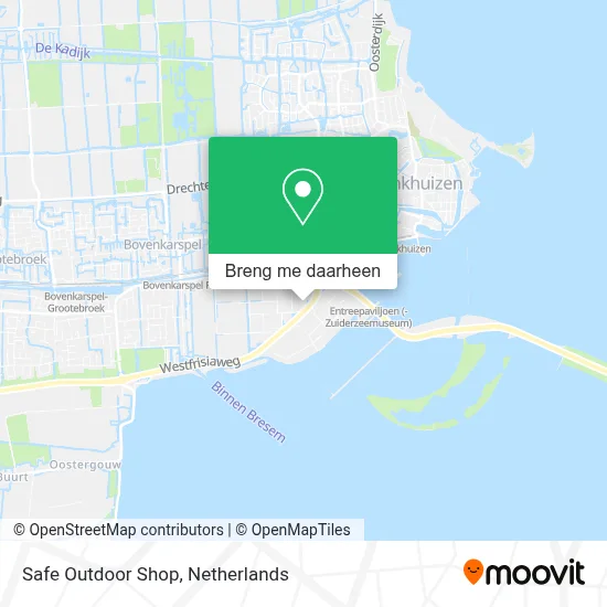 Safe Outdoor Shop kaart