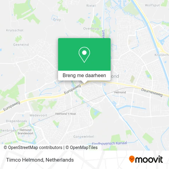 Timco Helmond kaart