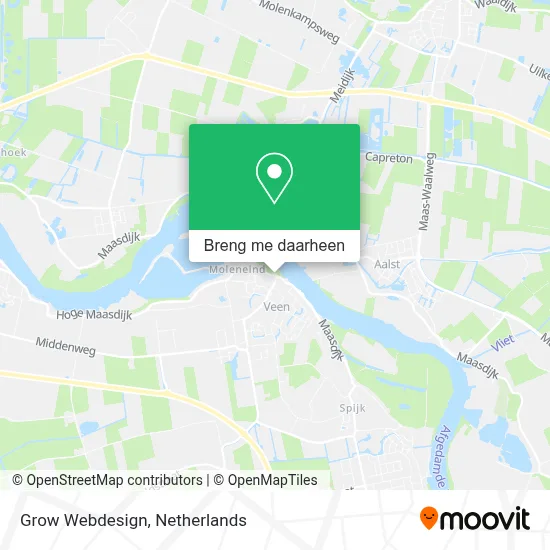 Grow Webdesign kaart