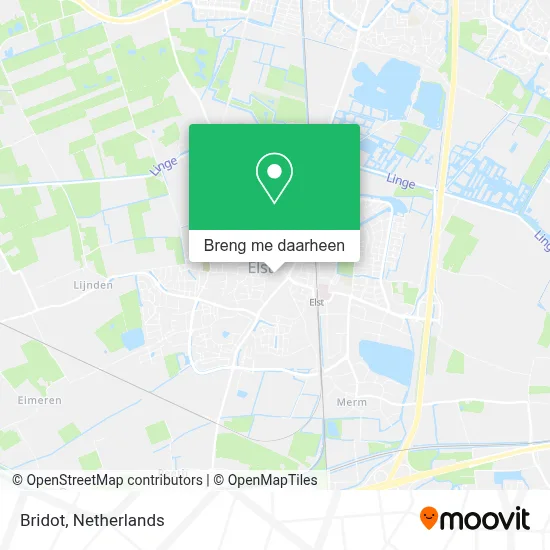 Bridot kaart