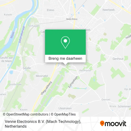 Venne Electronics B.V. (Mach Technology) kaart
